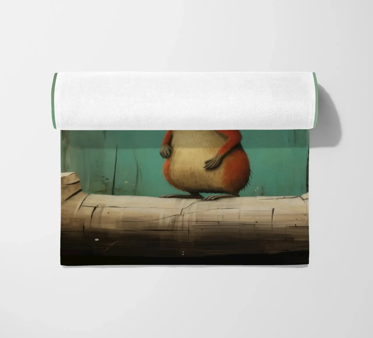 Minimal Chipmunk 1 telo mare da Minimal Animal Art