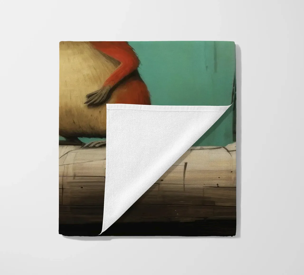 Minimal Chipmunk 1 telo mare da Minimal Animal Art