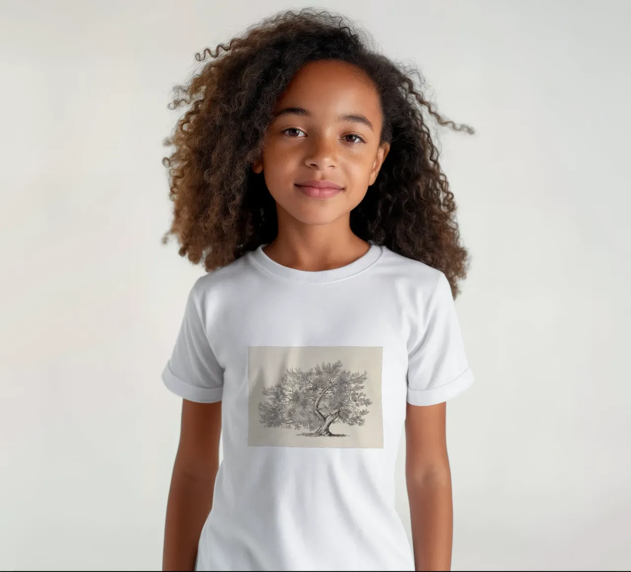 Tree Sketch - Broken Trunk t-shirt bambini da apoloprints