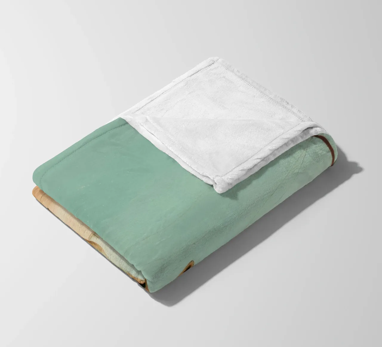 Coyote minimo 2 coperta in pile da Minimal Animal Art
