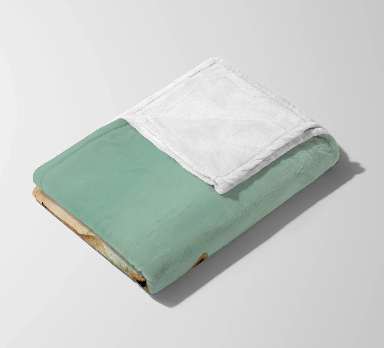 Coyote minimo 2 coperta in pile da Minimal Animal Art