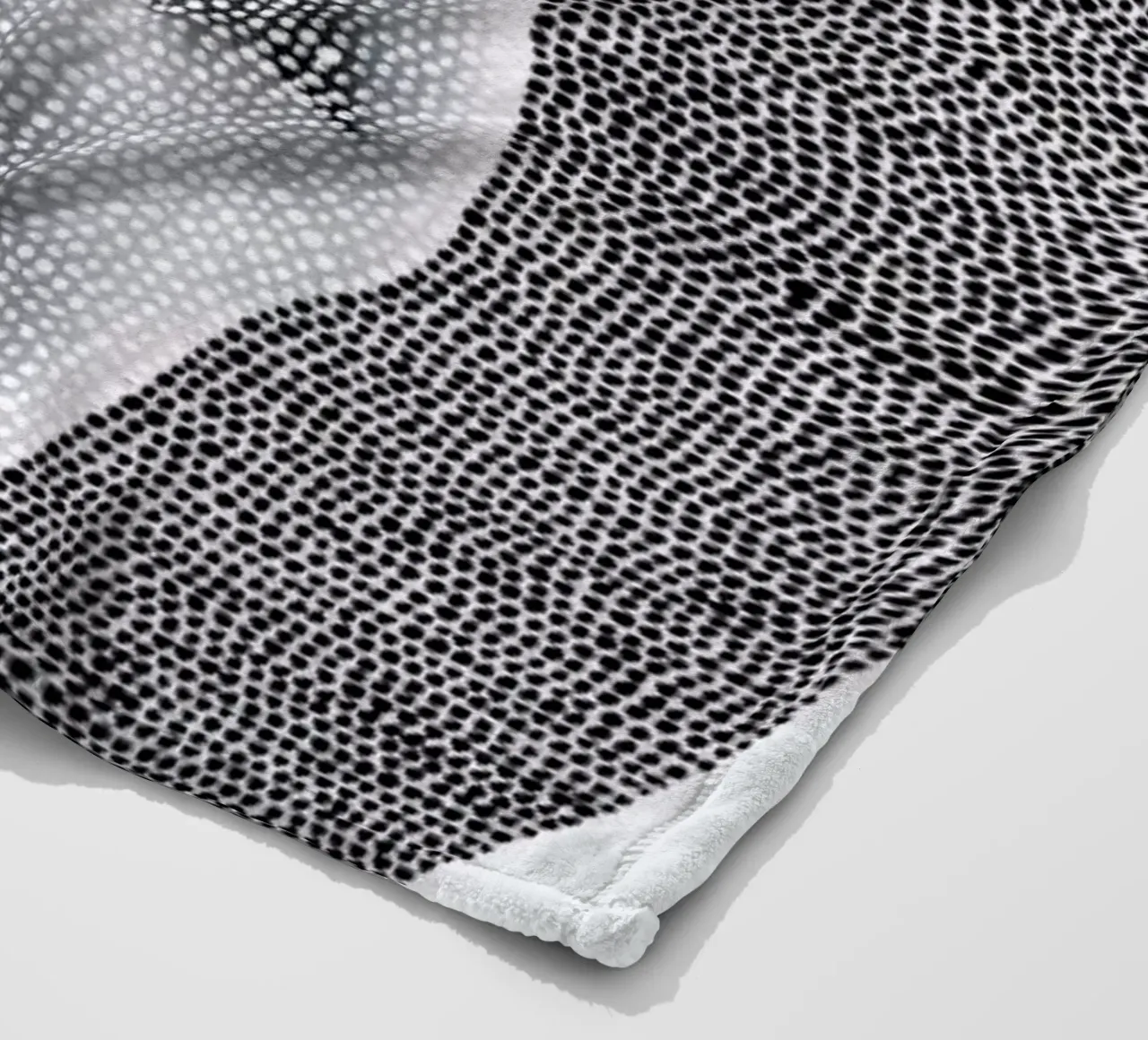 Noise (Black&white) coperta in pile da BlauMaschine