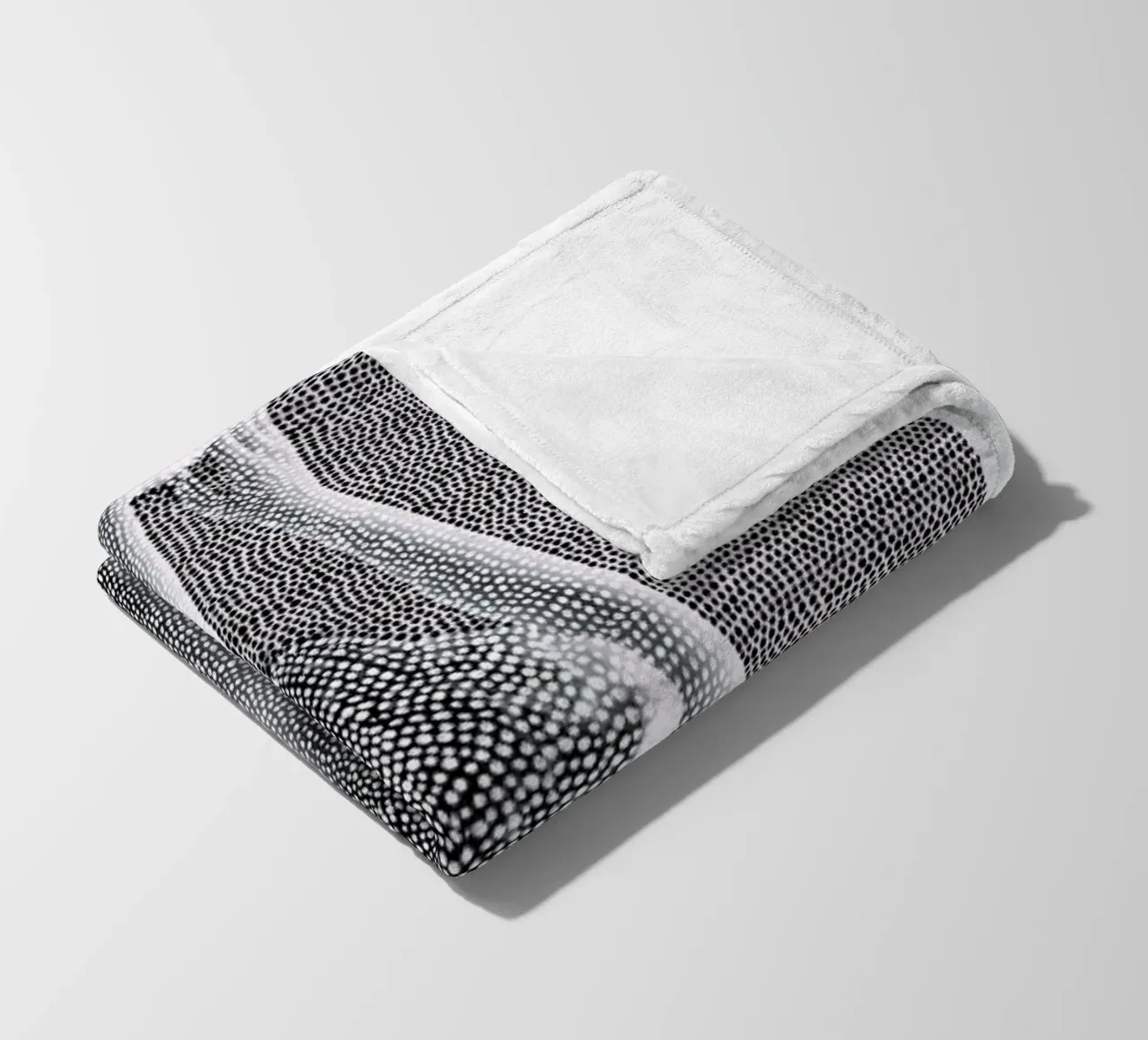Noise (Black&white) coperta in pile da BlauMaschine
