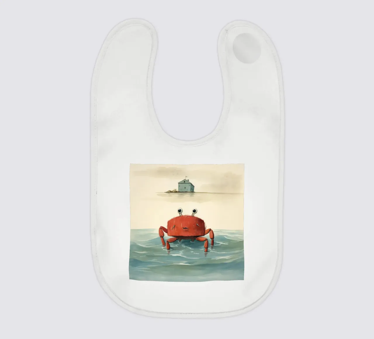 Granchio minimo 2 bavaglino da Minimal Animal Art