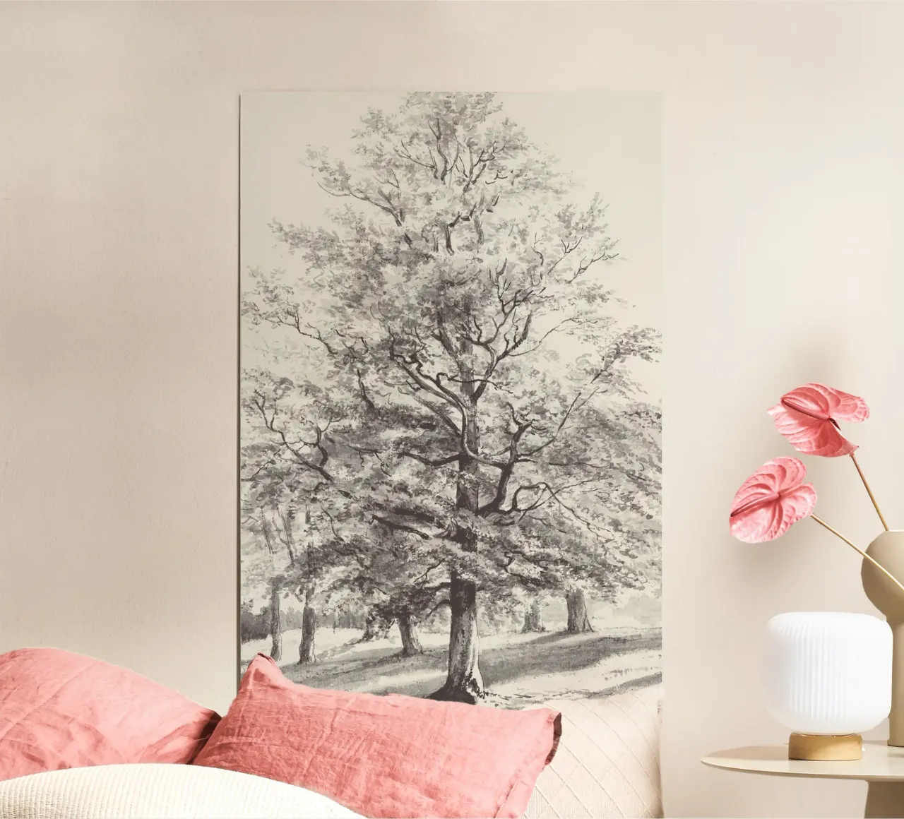 Tree Landscape Study poster by Apolo Prints
