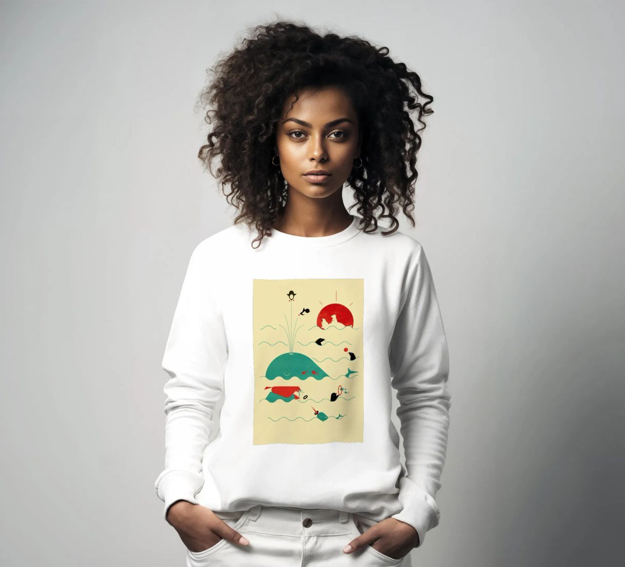 Arctic Playground felpa da Jay Fleck