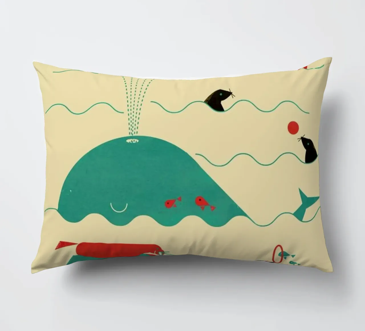 Arctic Playground cuscino da Jay Fleck