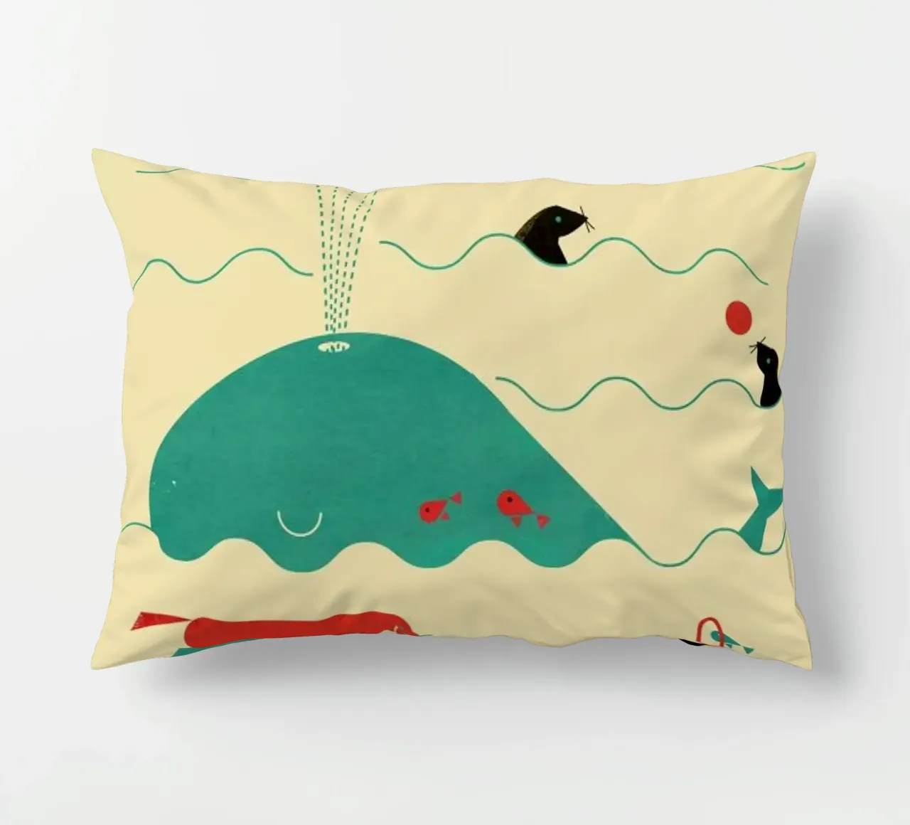 Arctic Playground cuscino da Jay Fleck