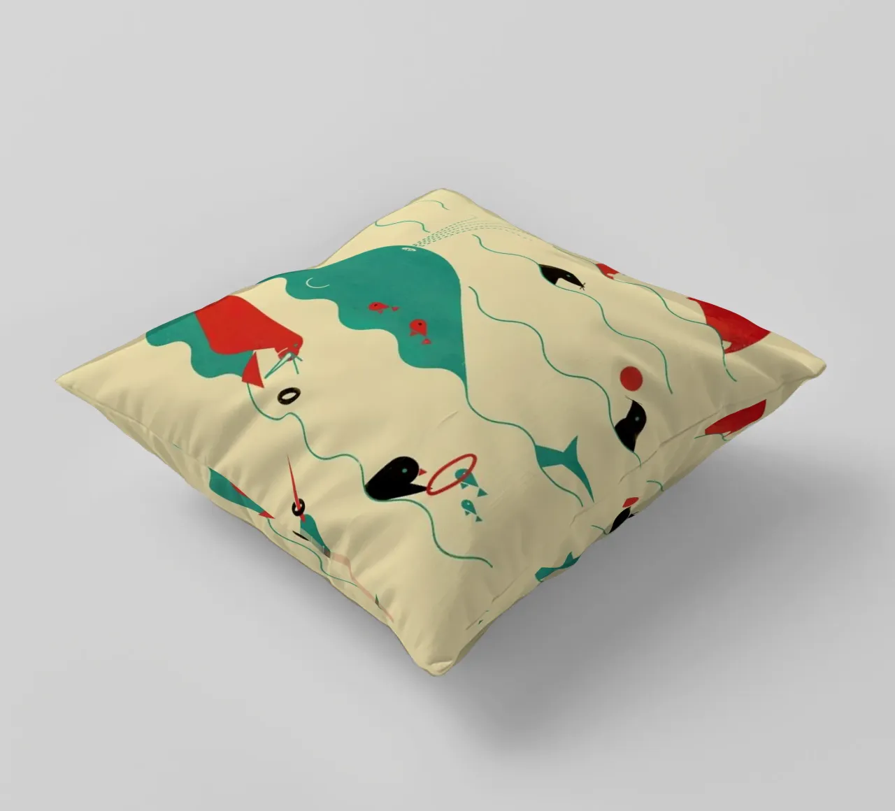 Arctic Playground cuscino da Jay Fleck
