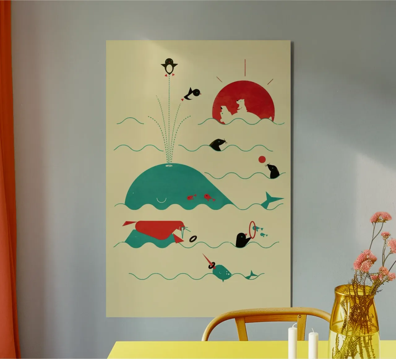 Arctic Playground alluminio dibond da Jay Fleck