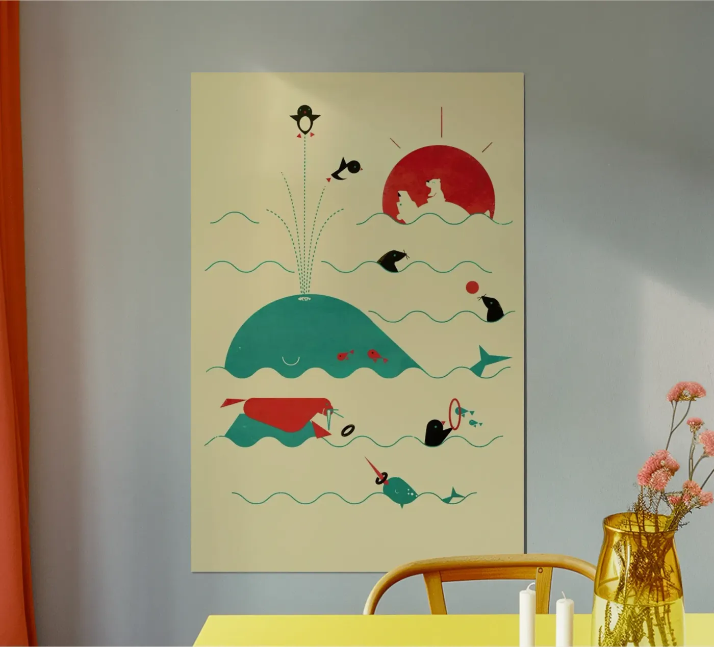 Arctic Playground poster da Jay Fleck