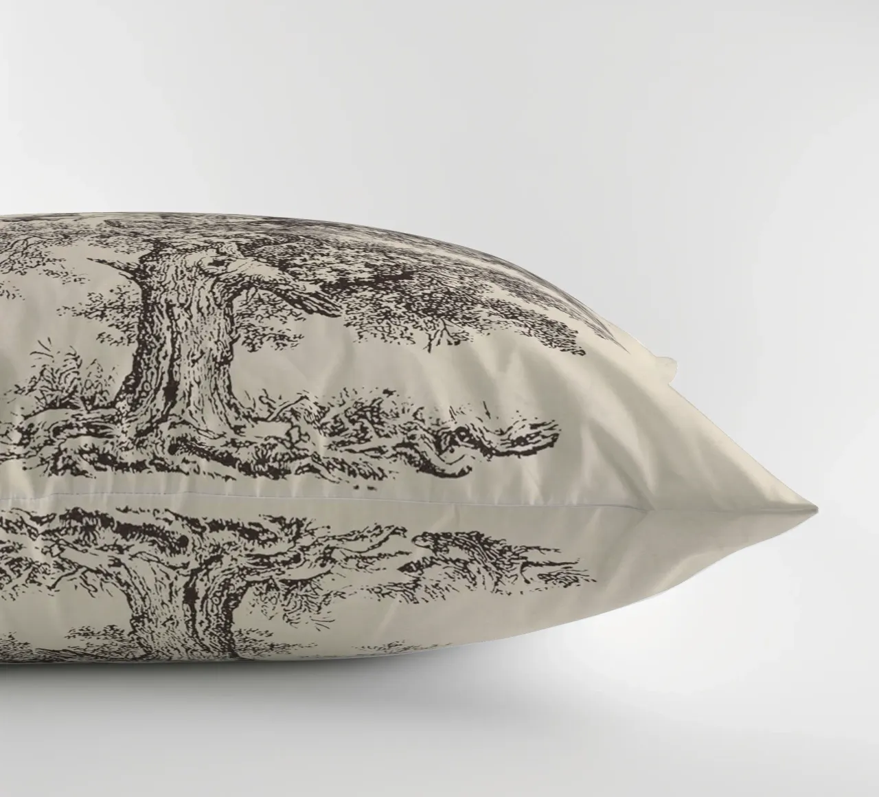 Tree Sketch - English Oak cuscino da apoloprints