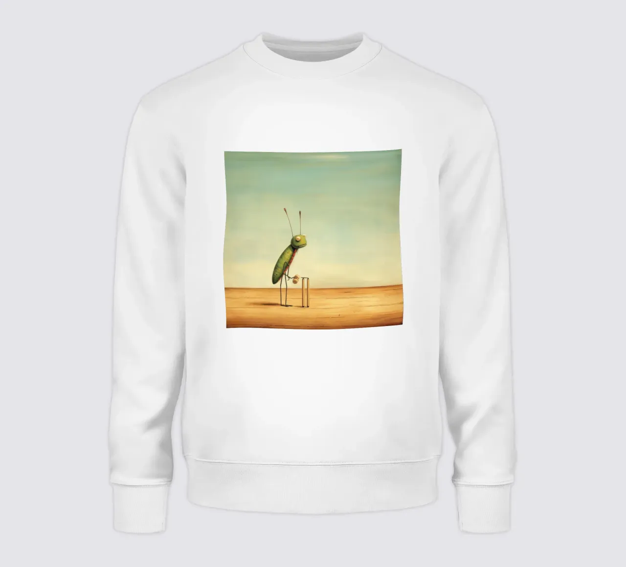 Grillo minimale 2 felpa da Minimal Animal Art