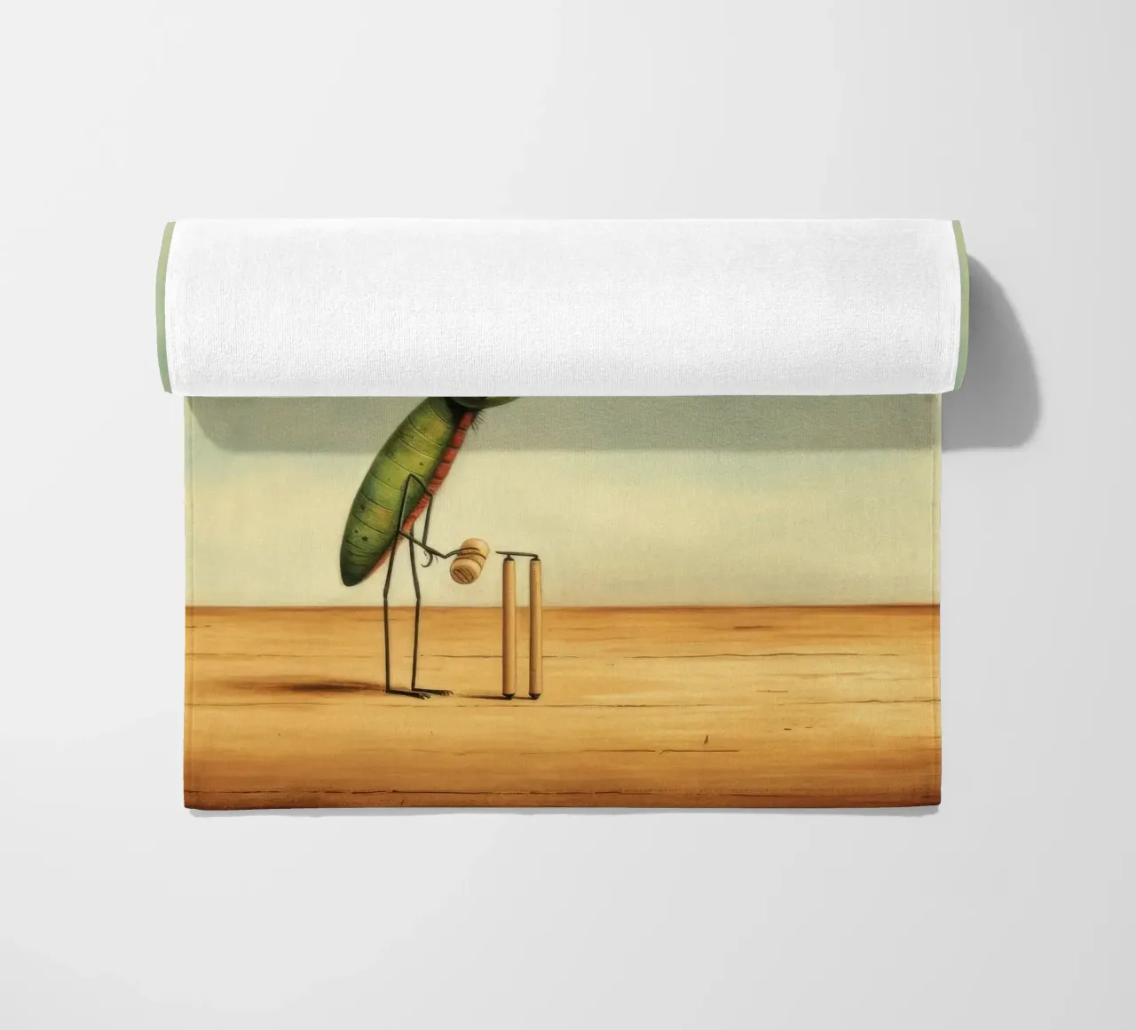 Grillo minimale 2 telo mare da Minimal Animal Art