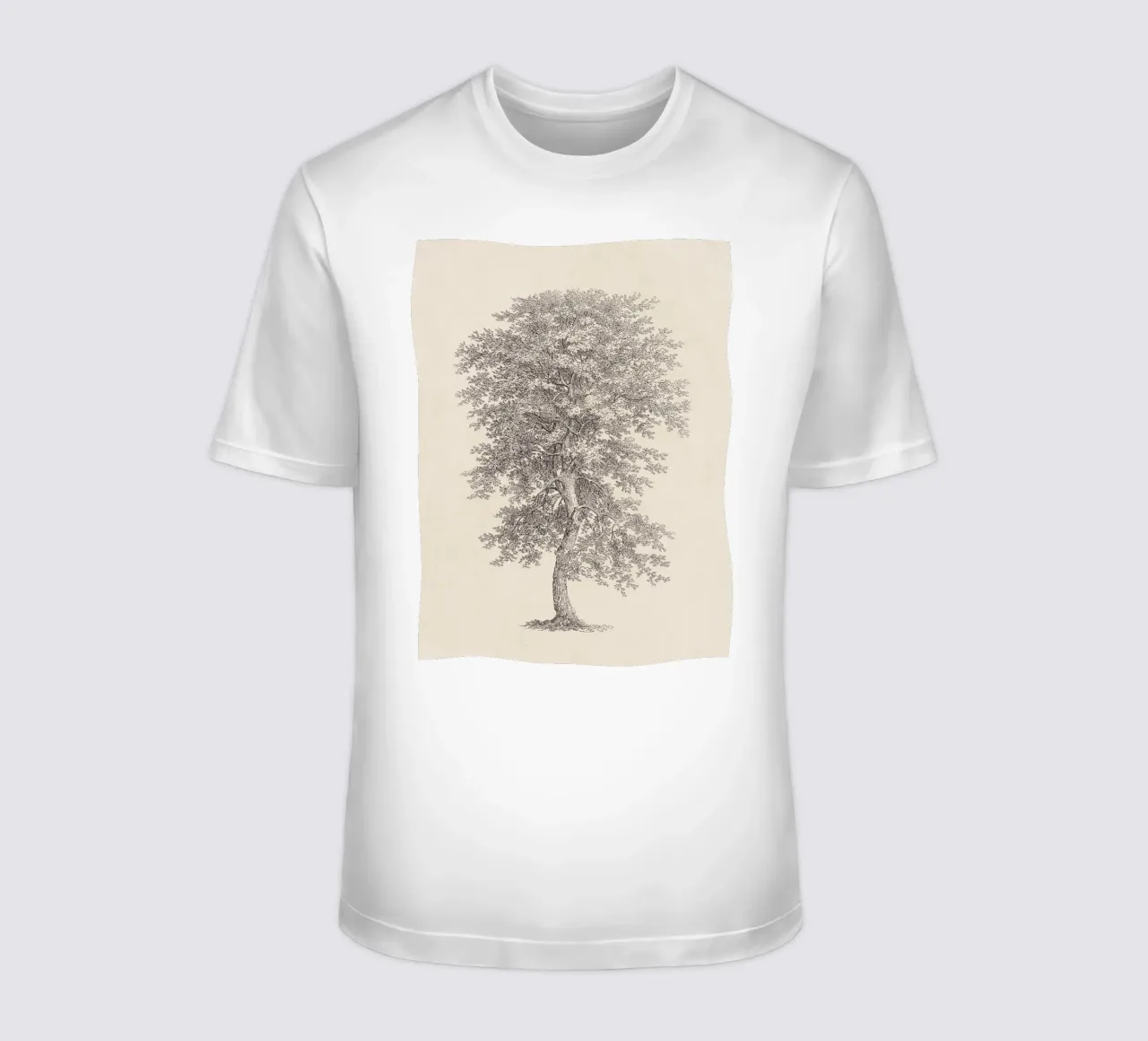 Tree Sketch - Hickory t-shirt da apoloprints