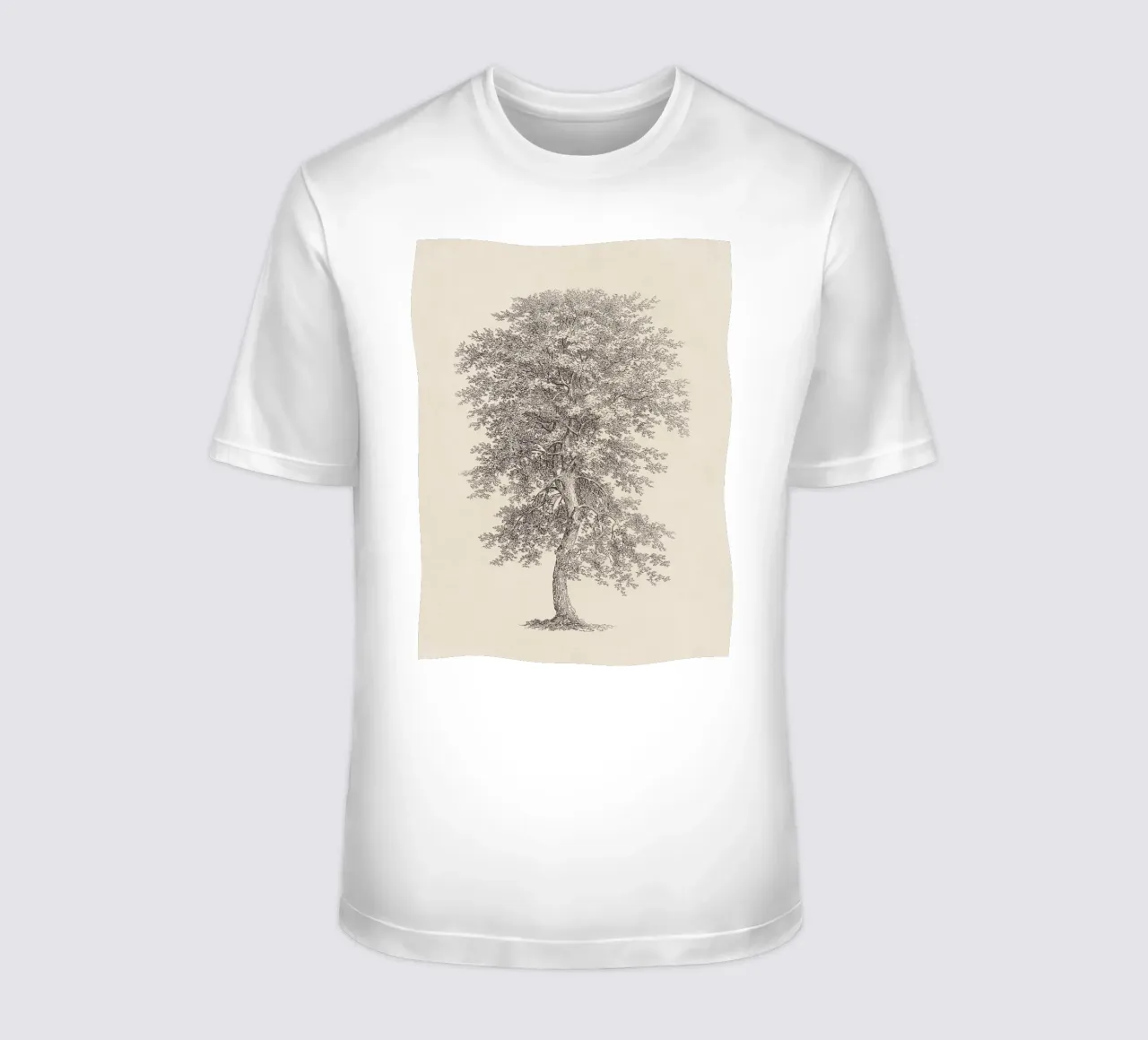 Tree Sketch - Hickory t-shirt da apoloprints