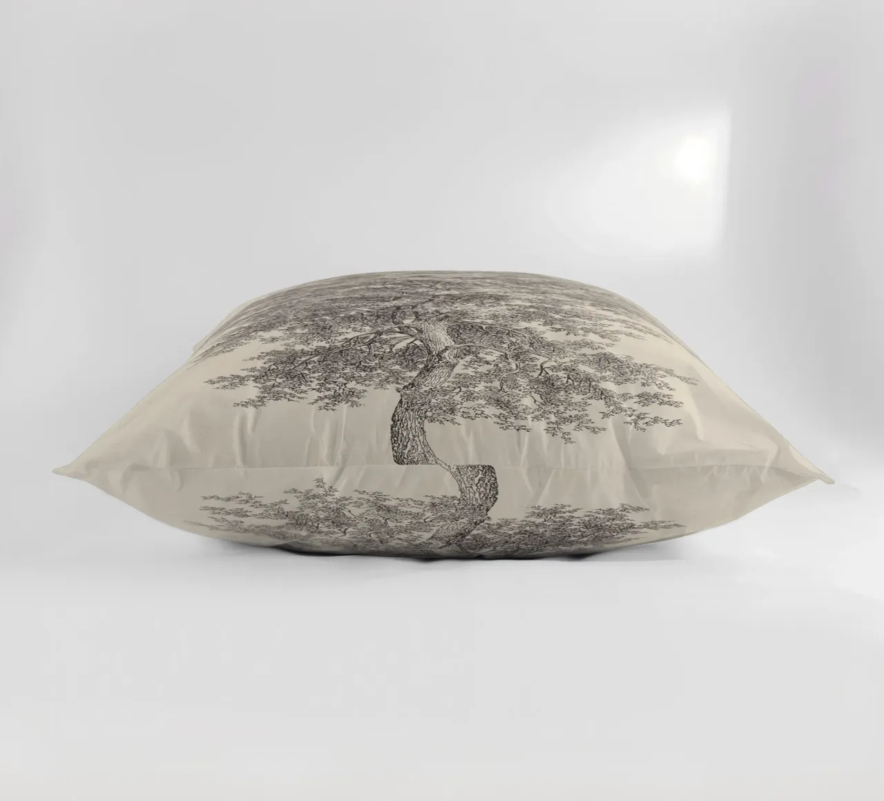 Tree Sketch - Hickory cuscino da apoloprints