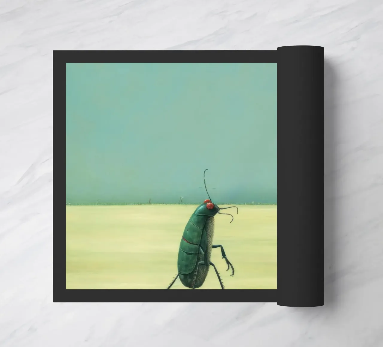 Grillo minimale 4 zerbino da Minimal Animal Art