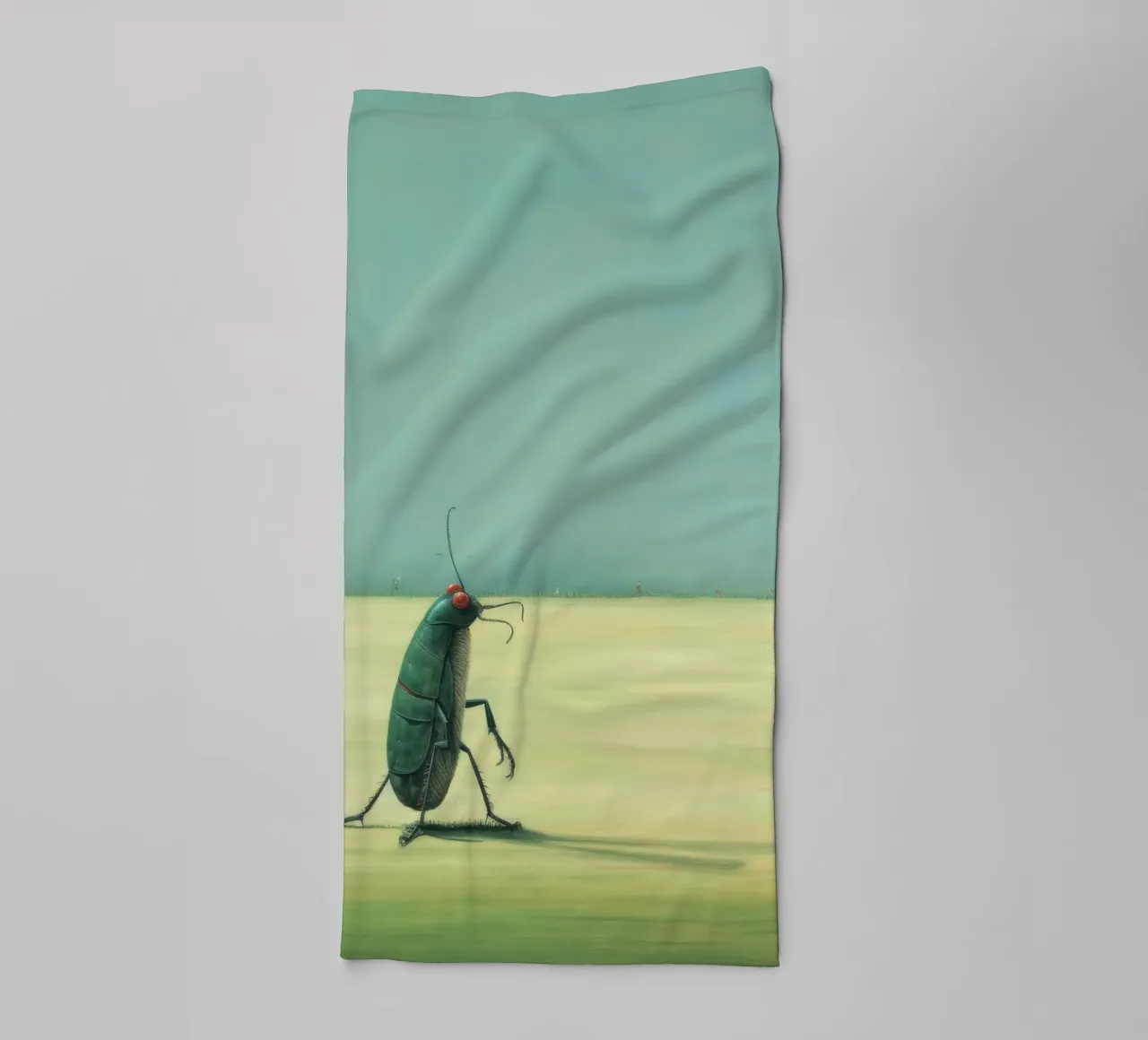 Grillo minimale 4 asciugamano da bagno da Minimal Animal Art