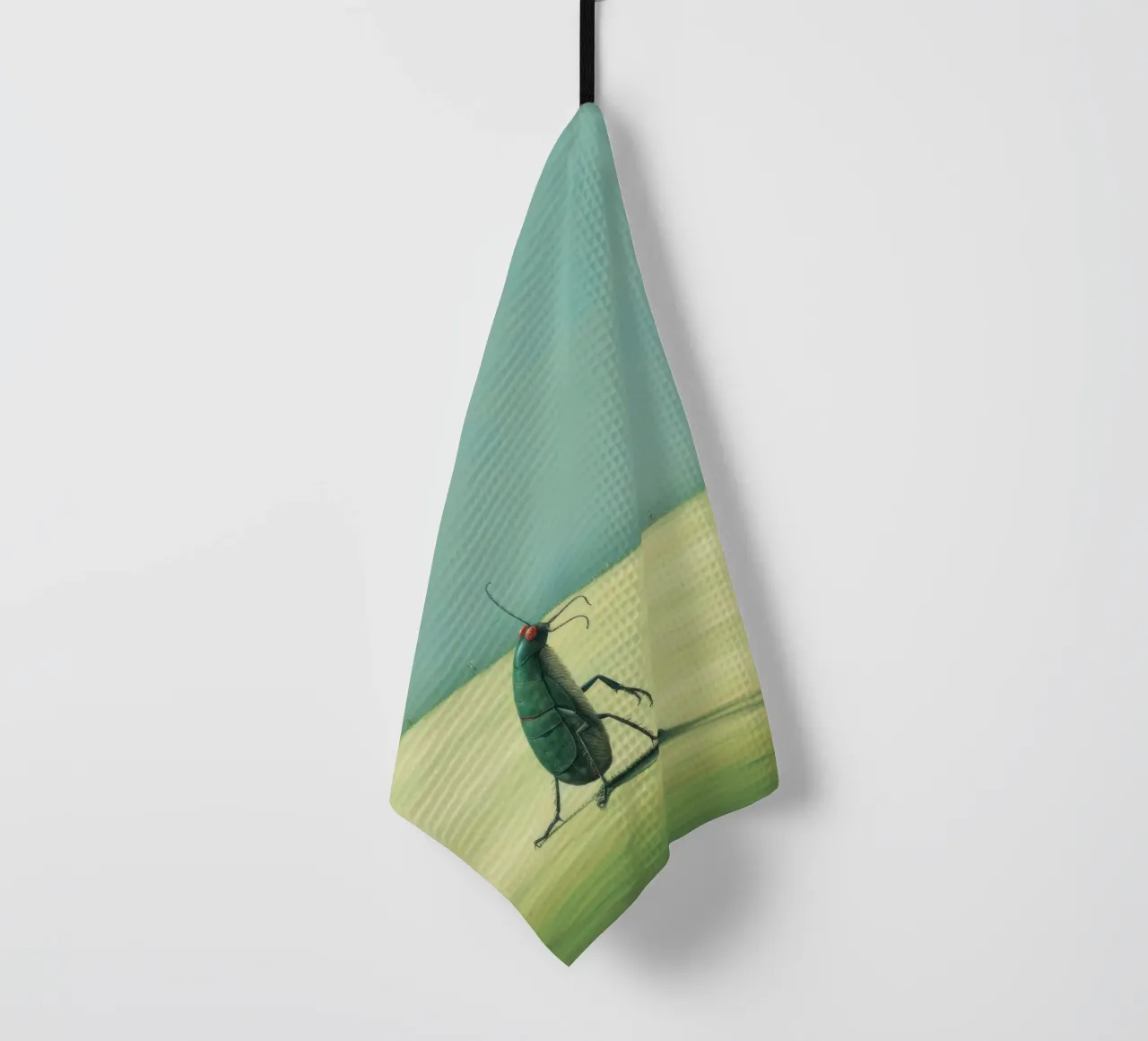 Grillo minimale 4 canovaccio da cucina da Minimal Animal Art