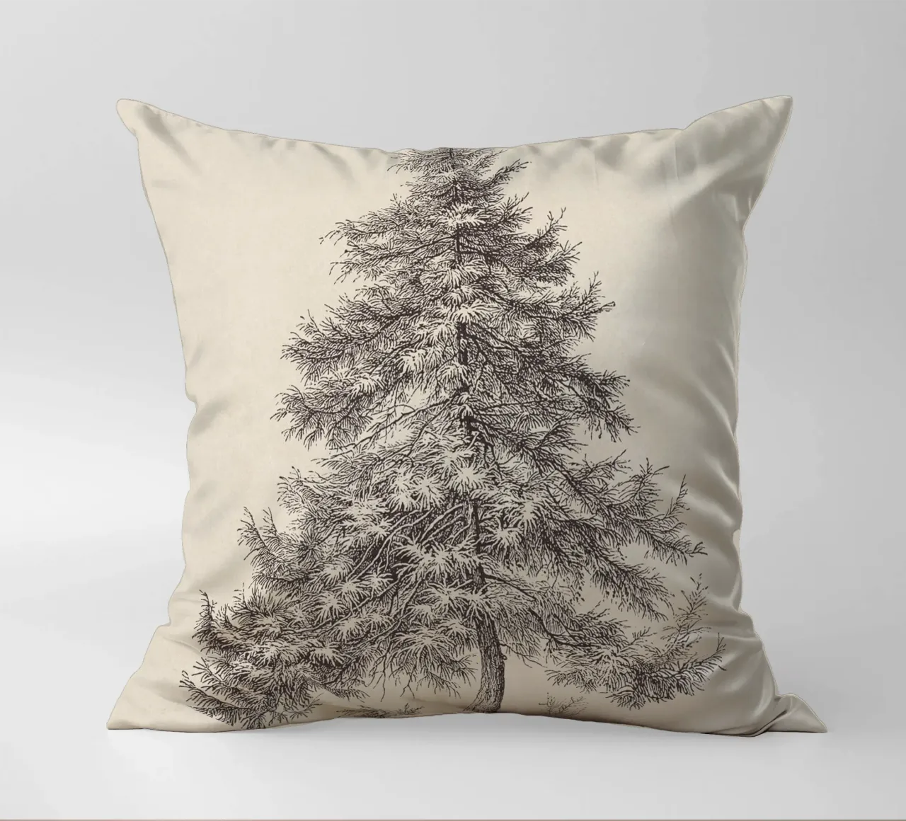 Tree Sketch - Larch cuscino da apoloprints