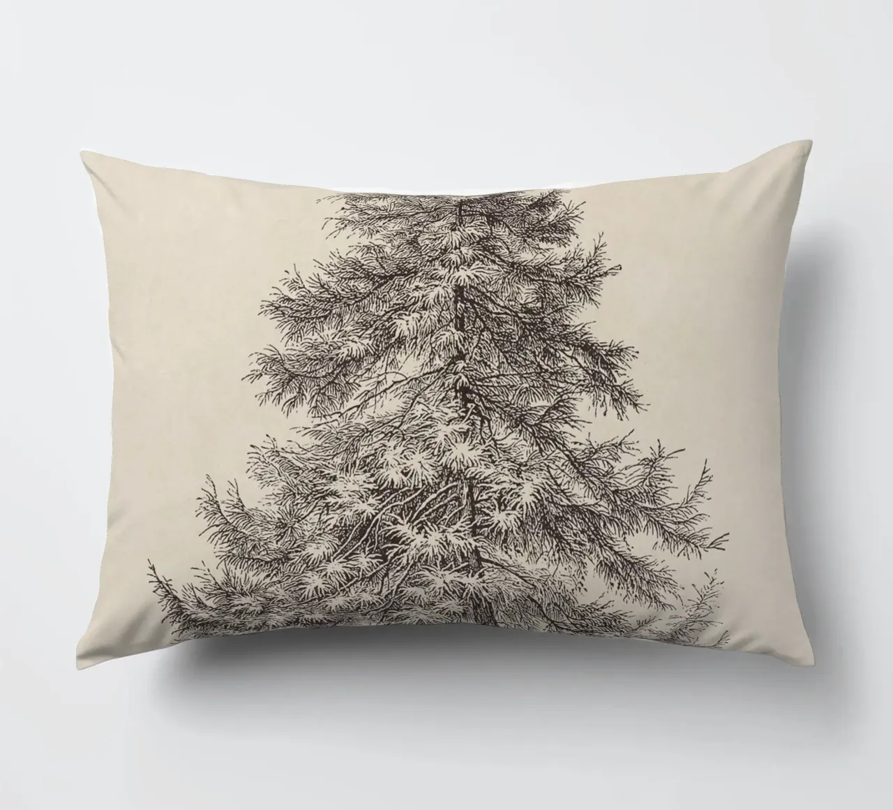 Tree Sketch - Larch cuscino da apoloprints
