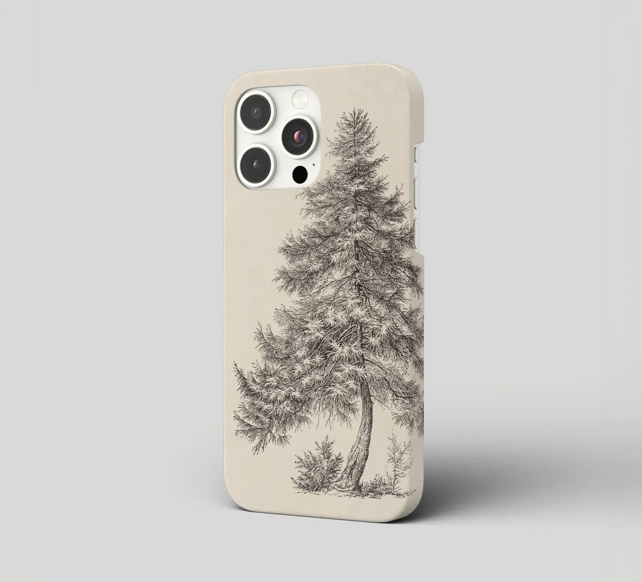 Tree Sketch - Larch cover iphone da apoloprints