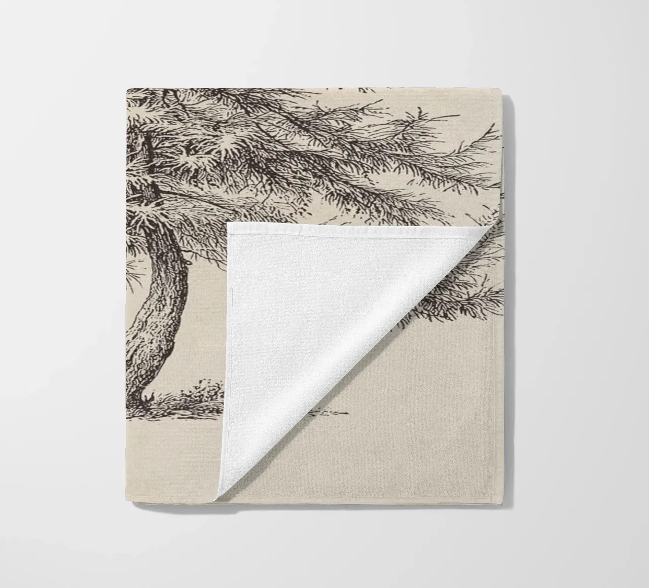 Tree Sketch - Larch telo mare da apoloprints