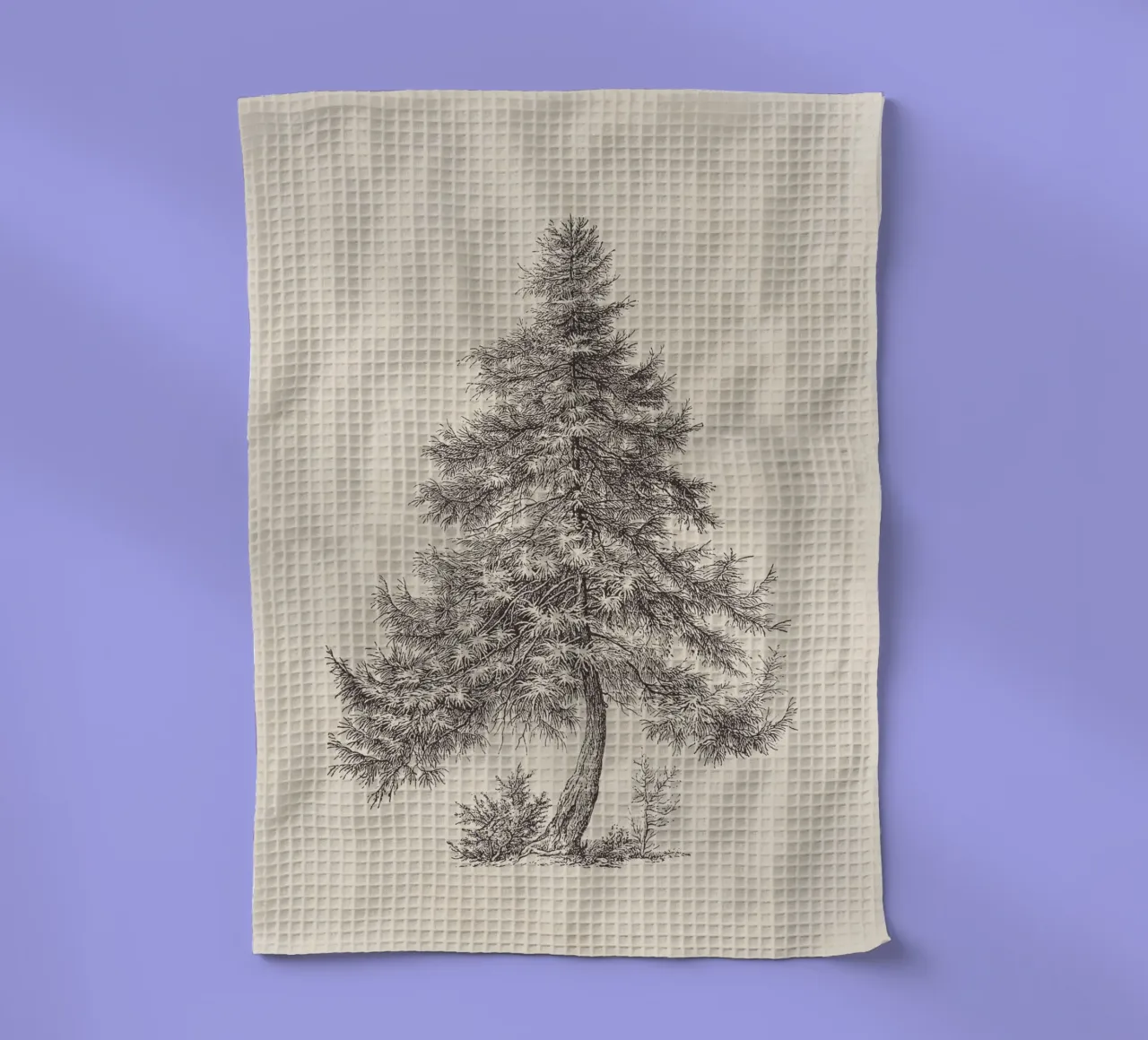 Tree Sketch - Larch canovaccio da cucina da apoloprints