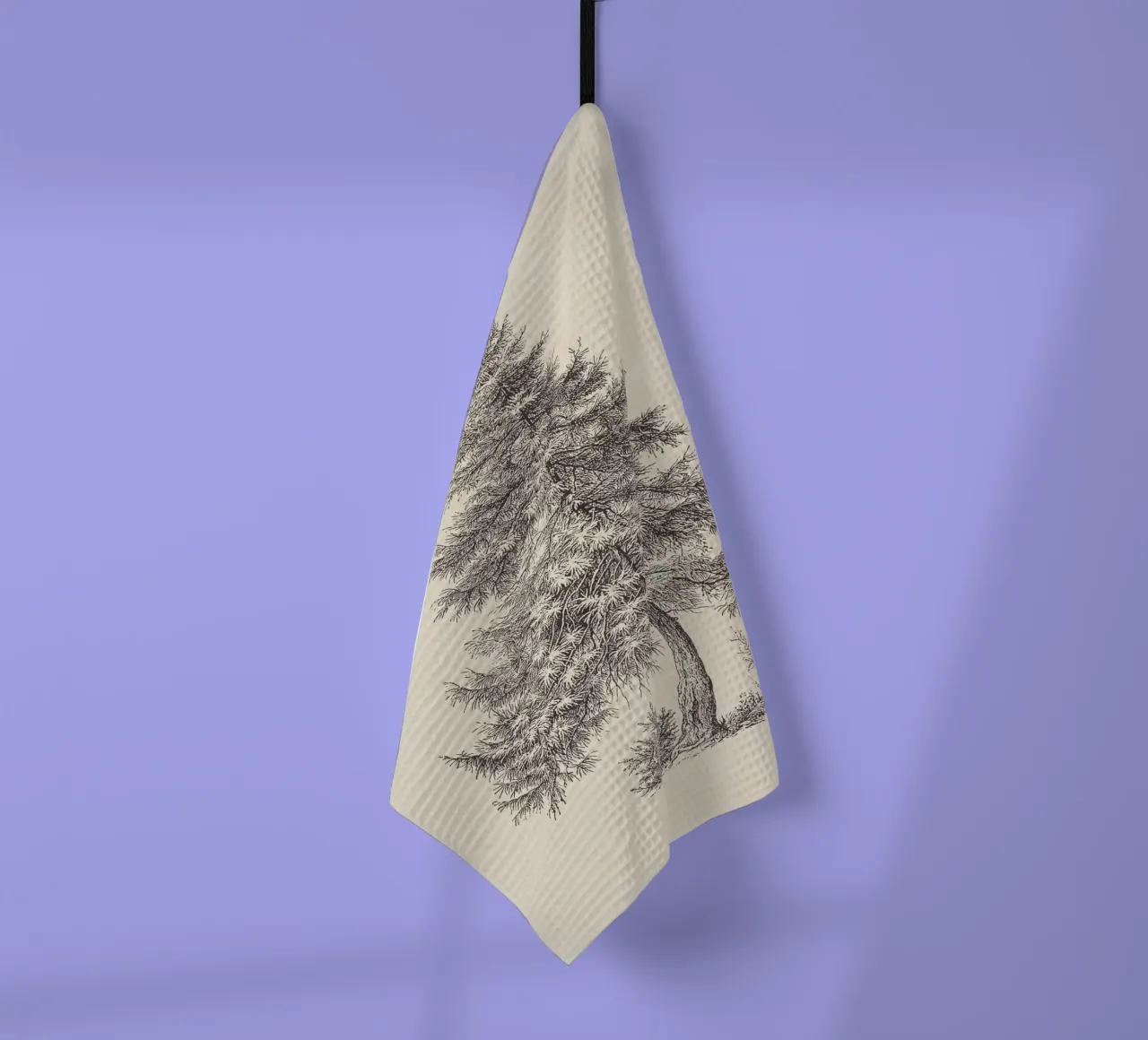 Tree Sketch - Larch canovaccio da cucina da apoloprints