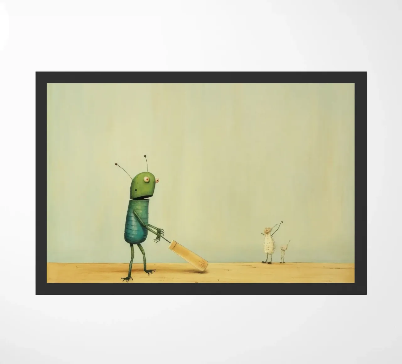 Grillo minimale 1 zerbino da Minimal Animal Art
