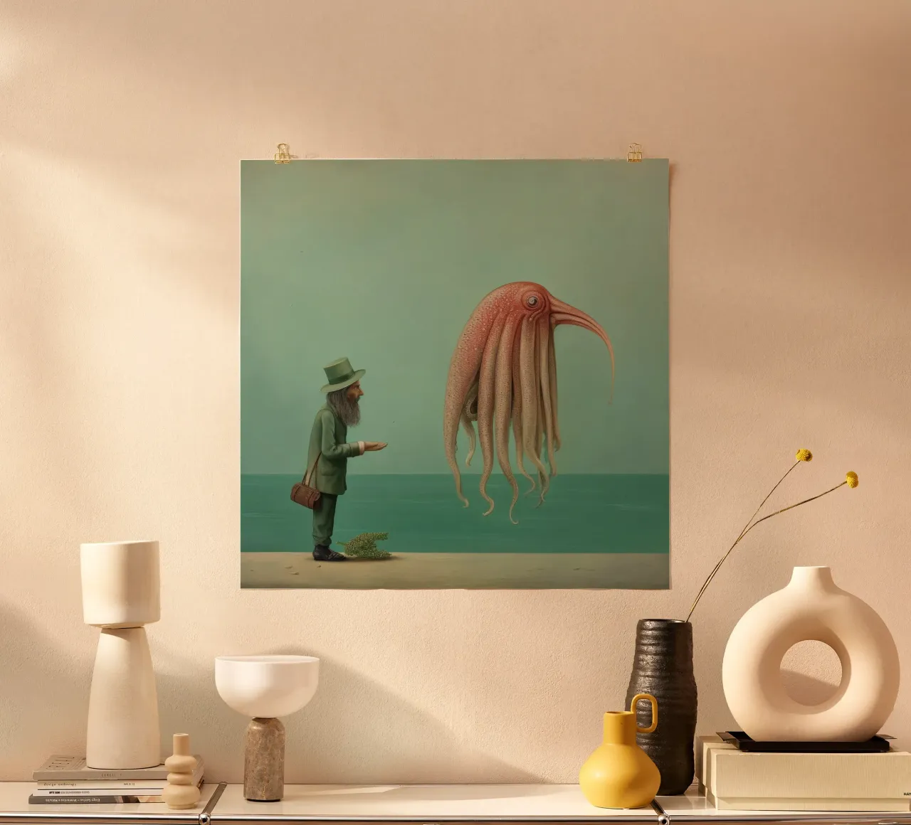 Seppia minima 2 carta hahnemühle da Minimal Animal Art