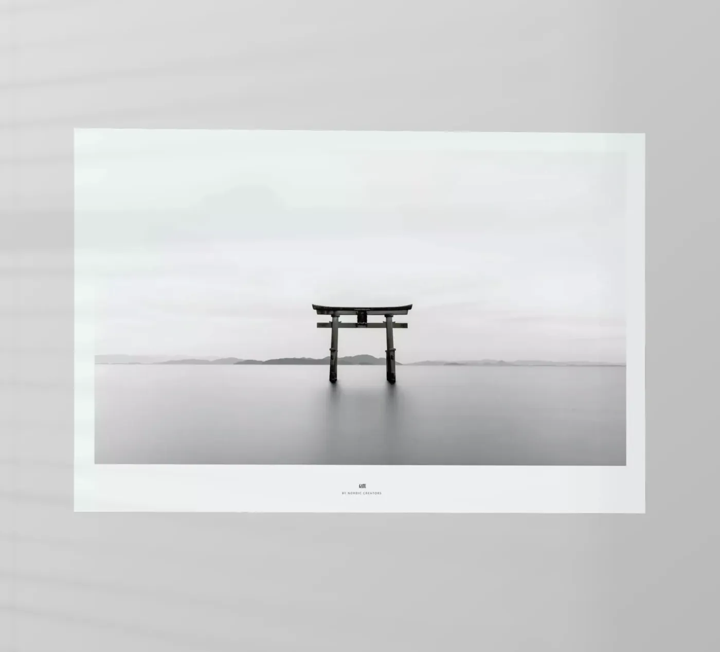 Gate backlit film by Nordic Creators
