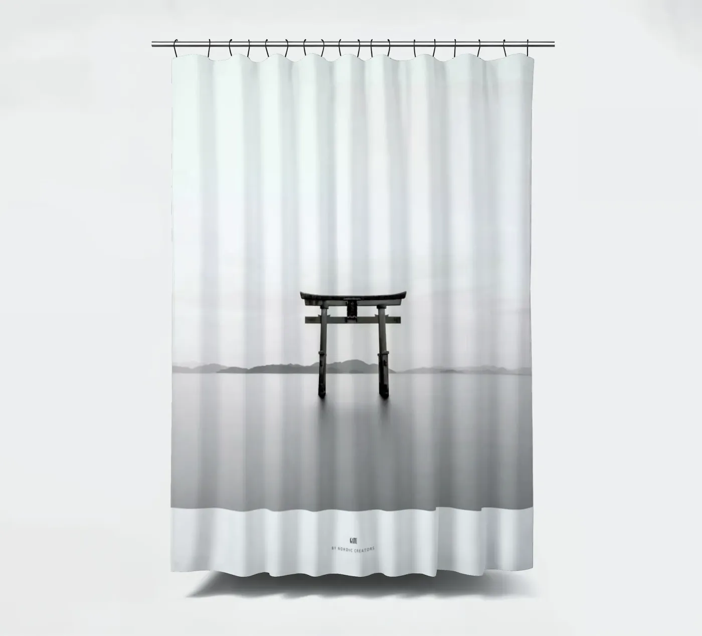 Gate Duschvorhang von Nordic Creators