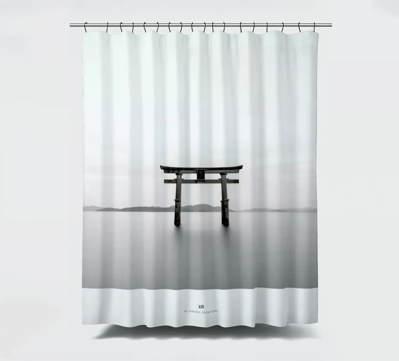 Gate Duschvorhang von Nordic Creators