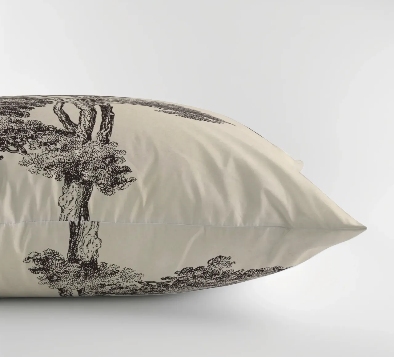 Tree Sketch - Loblolly Pine cuscino da apoloprints