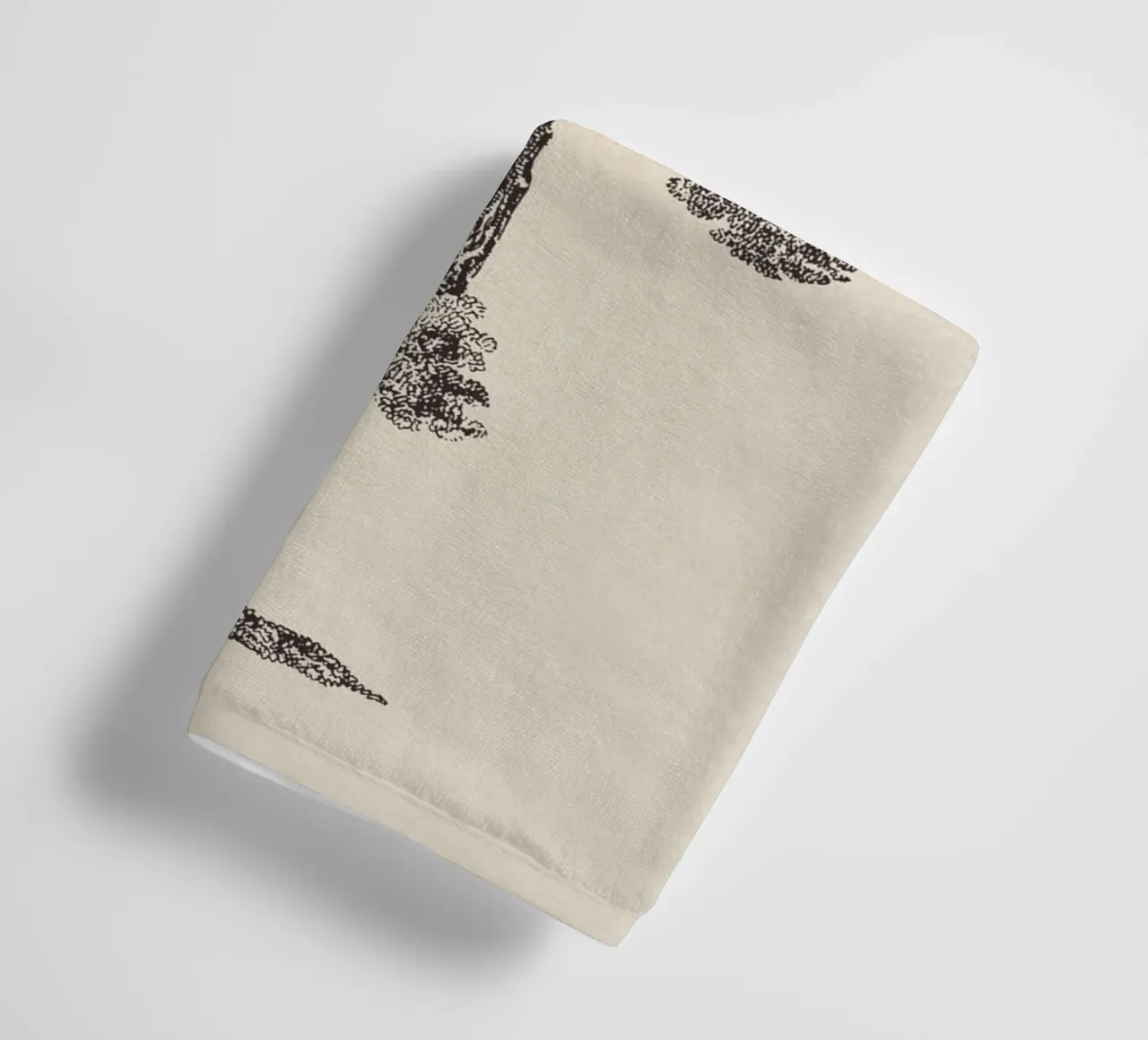 Tree Sketch - Loblolly Pine asciugamano da bagno da apoloprints