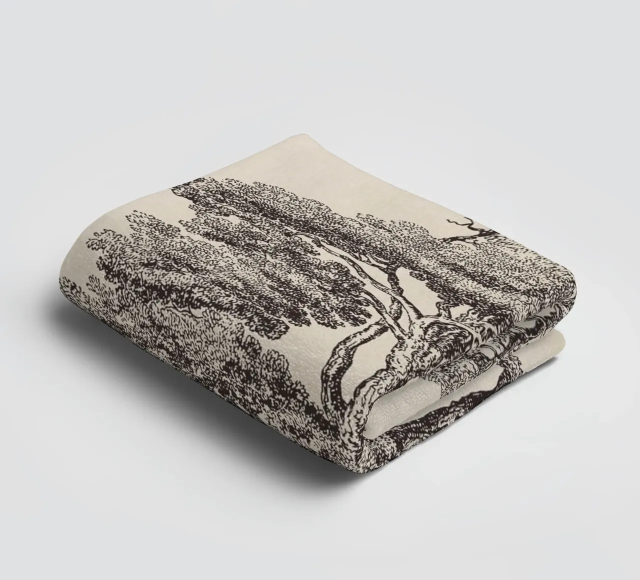 Tree Sketch - Loblolly Pine asciugamano da bagno da apoloprints