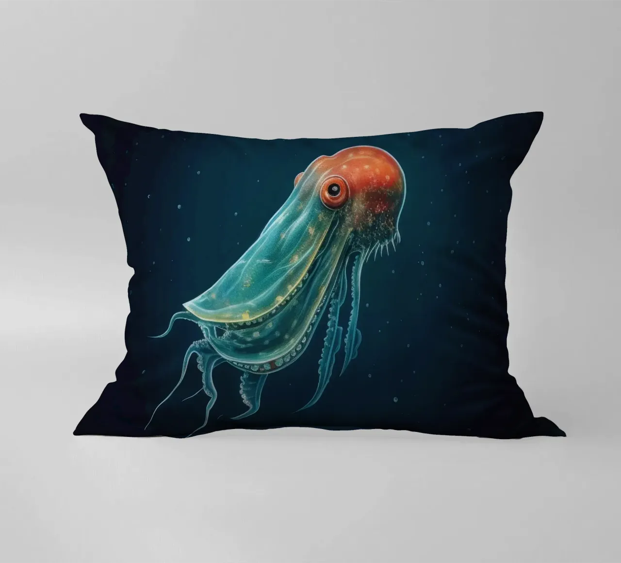Seppia minima 3 cuscino da Minimal Animal Art