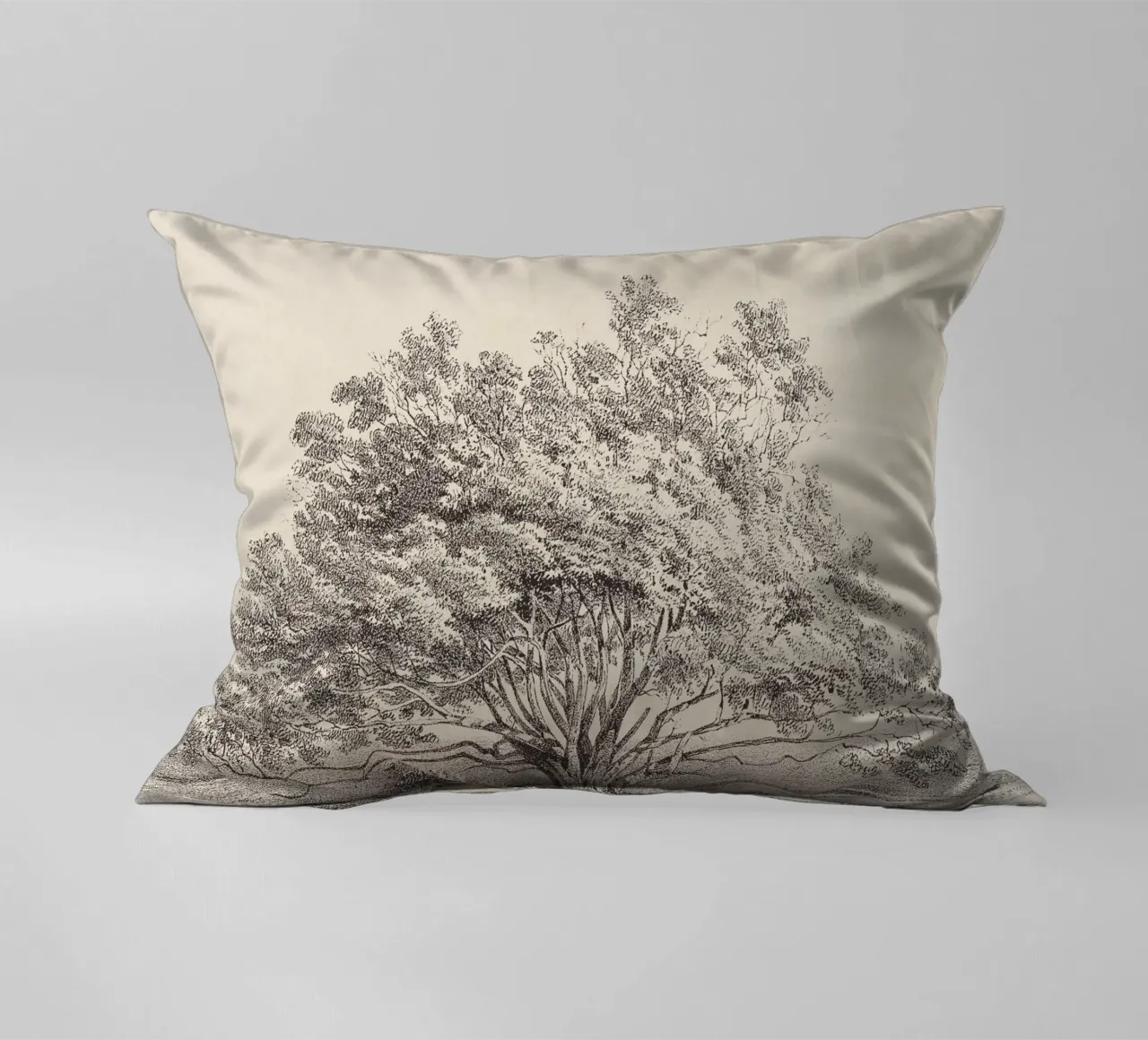 Tree Sketch - Manzanita cuscino da apoloprints