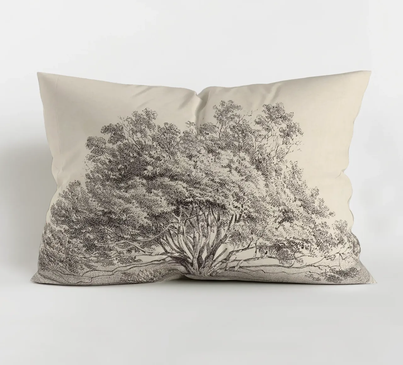 Tree Sketch - Manzanita cuscino da apoloprints
