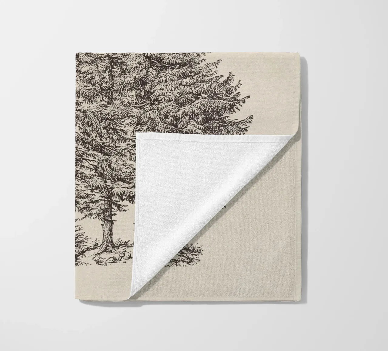 Tree Sketch - Norway Spruce telo mare da apoloprints