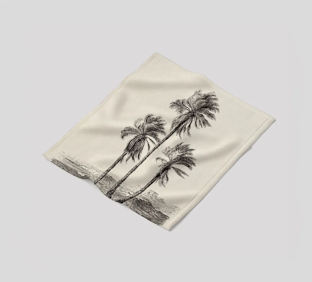 Palm Tree Group coperta in pile da apoloprints