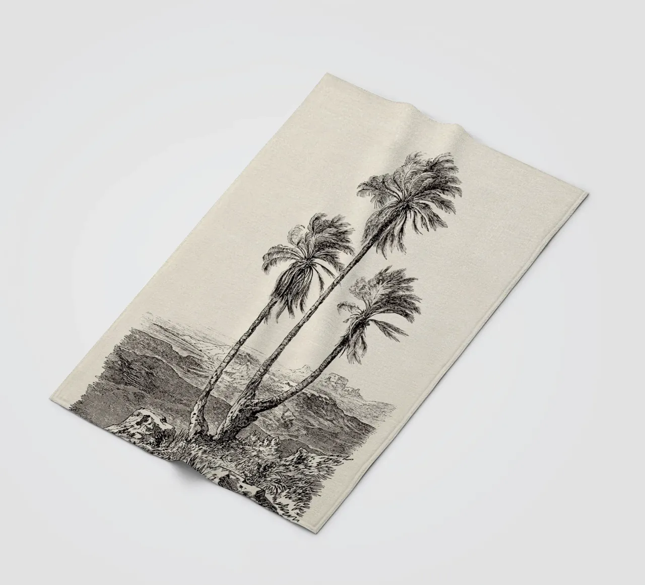 Palm Tree Group coperta in pile da apoloprints
