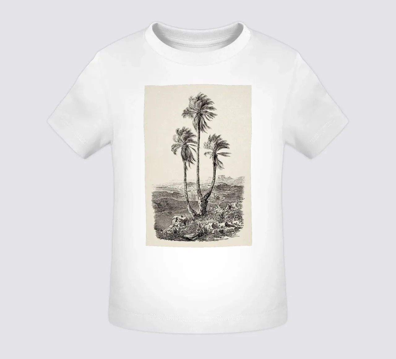 Palm Tree Group maglietta neonato da apoloprints