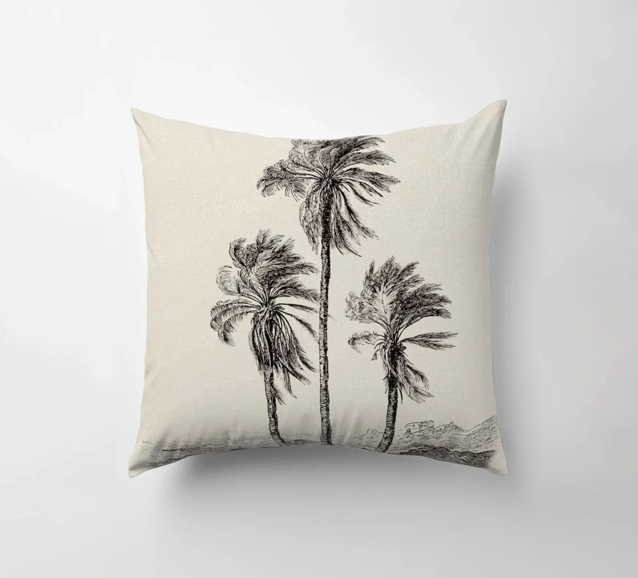 Palm Tree Group cuscino da apoloprints