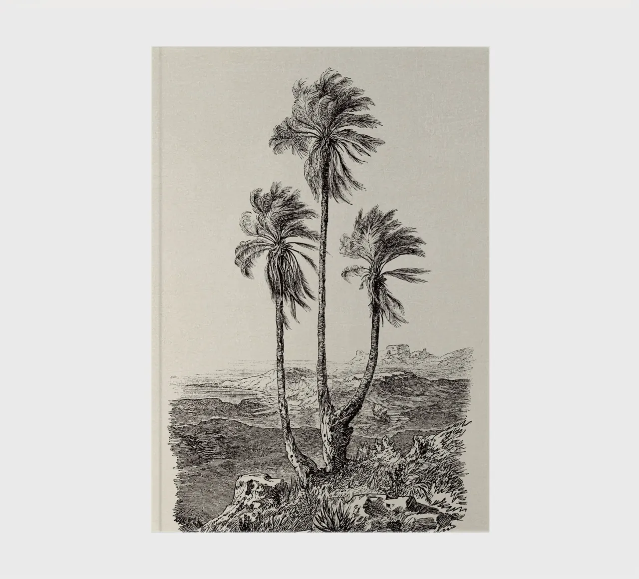Palm Tree Group notebook by apoloprints