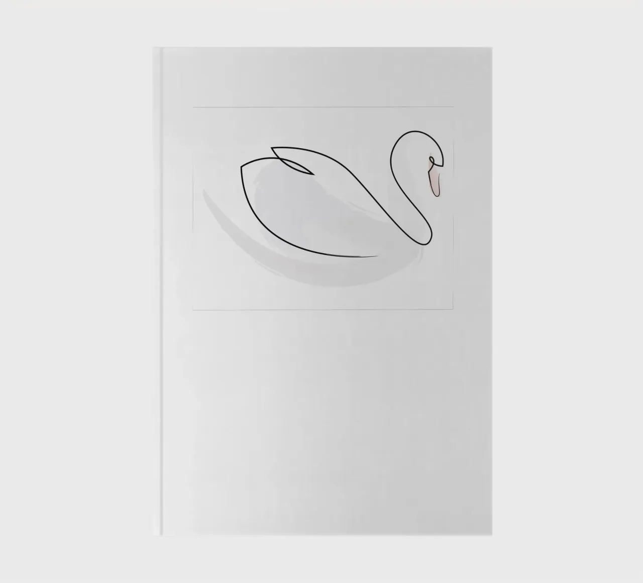 Cigno a una linea diario da Addillum