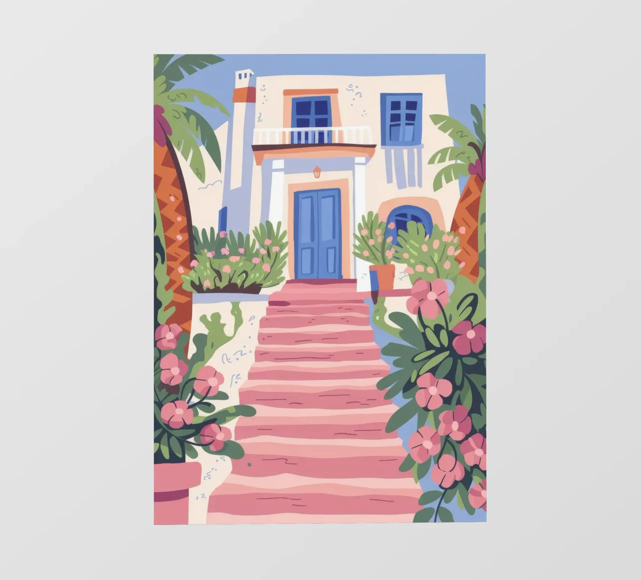 Pastel Steps pvc cover by Artie Shifa