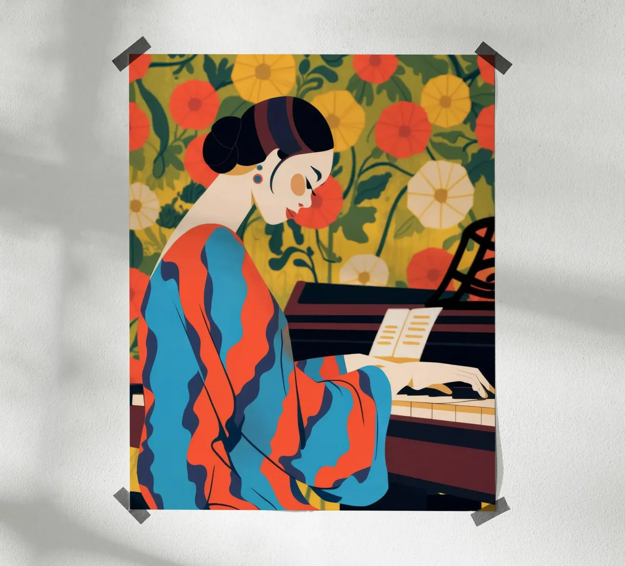 Piano Melody poster da Artie Shifa